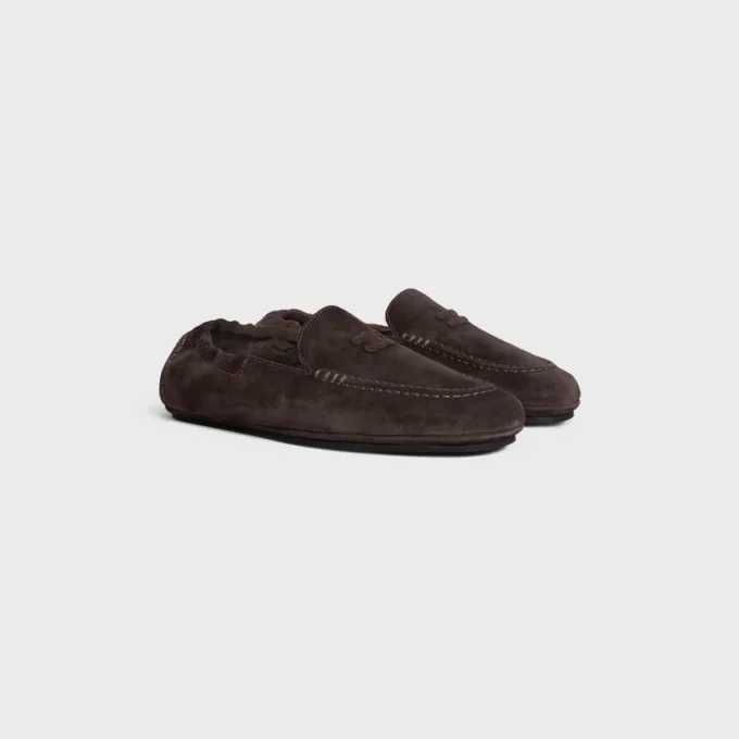 Adam Loafer van suède kalfsleer