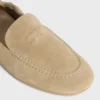 Adam Loafer van suède kalfsleer