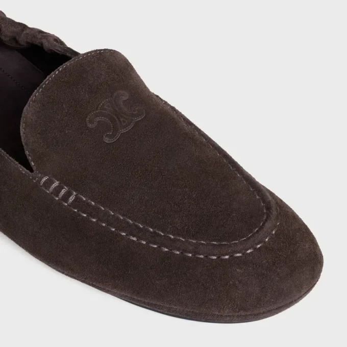 Adam Loafer van suède kalfsleer
