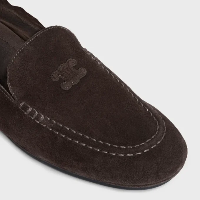 Adam Loafer van suède kalfsleer