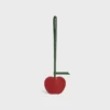 Apple-sleutelhanger van glad lamsleer