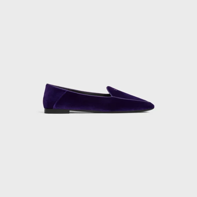 Aura Loafer in fluweel