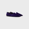 Aura Loafer in fluweel