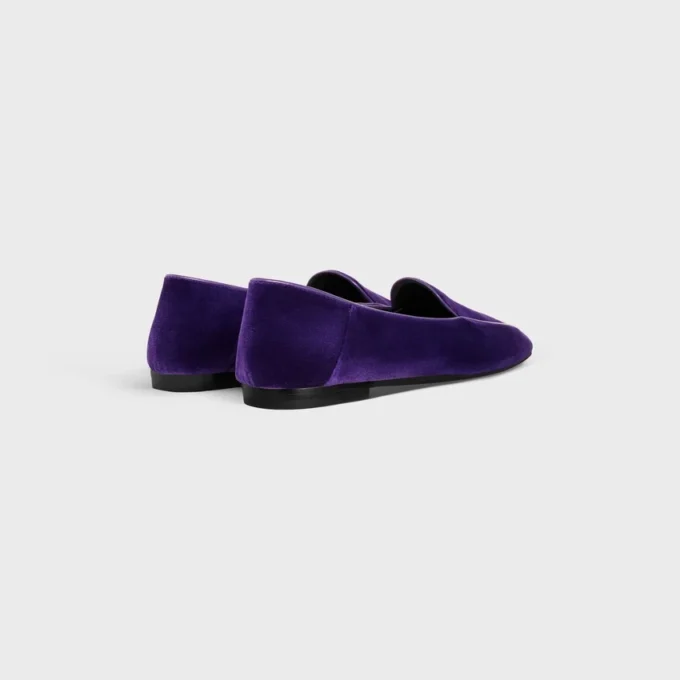 Aura Loafer in fluweel