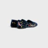 Aura Loafer in geborduurd fluweel