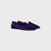 Aura Loafer met Triomphe in fluweel
