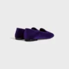 Aura Loafer met Triomphe in fluweel