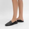 Aura Loafer van geitenleer