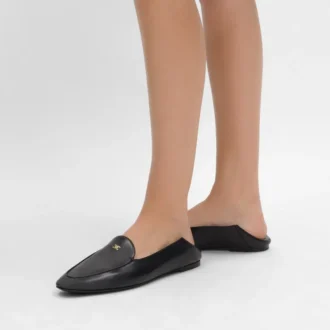 Aura Loafer van geitenleer