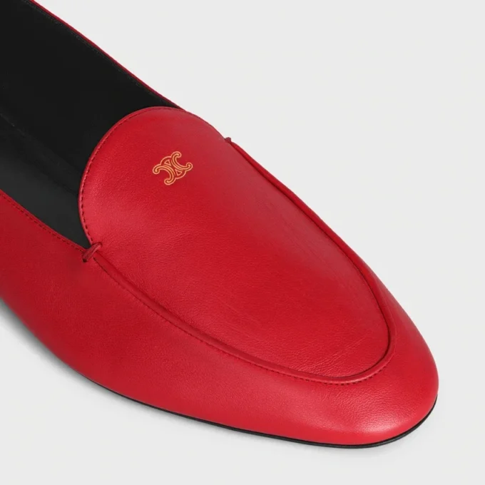 Aura Loafer van geitenleer