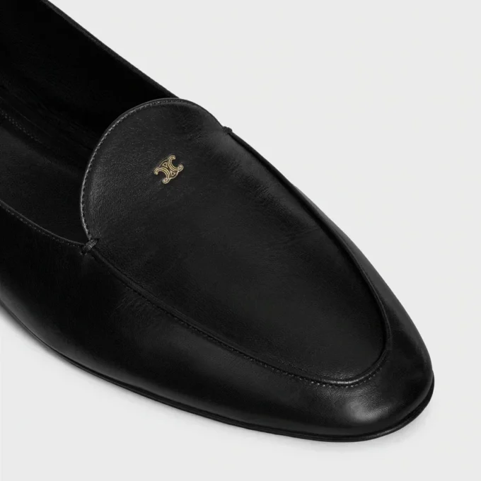 Aura Loafer van geitenleer