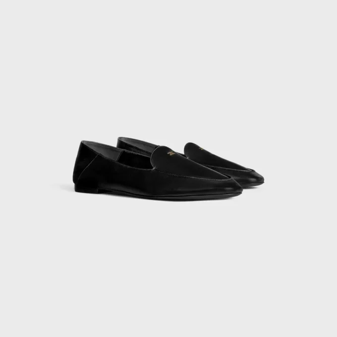 Aura Loafer van geitenleer