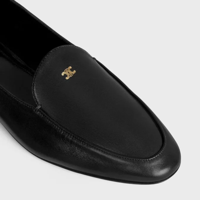 Aura Loafer van geitenleer