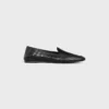 Aura Loafer van lamsleer met krokodillenprint
