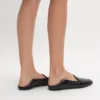 Aura Loafer van lamsleer met krokodillenprint