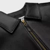 Aviator-blouson van zacht lamsleer