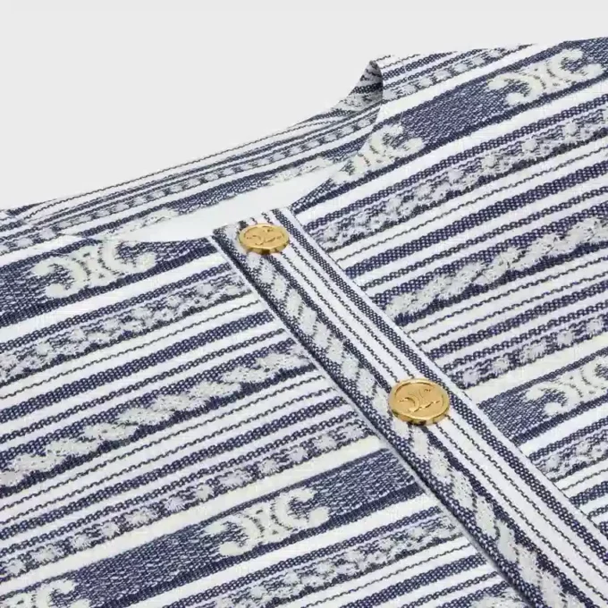 Baja-vest van katoenwol