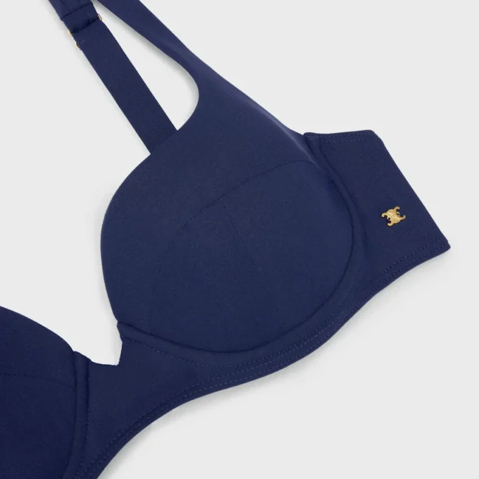 Balconette-top van mat jersey