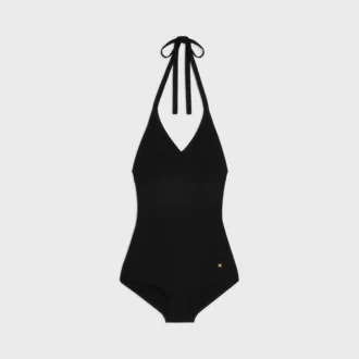 Balconette-zwempak van mat jersey
