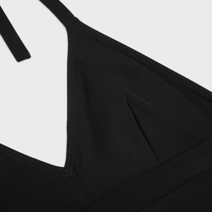 Balconette-zwempak van mat jersey