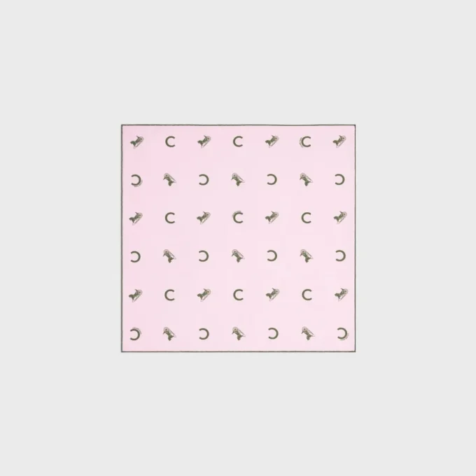 Bandana van zijden twill