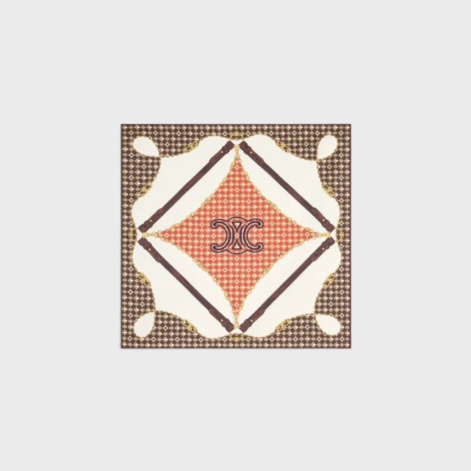 Bandana van zijden twill