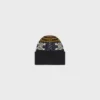 Beanie van jacquardkasjmier
