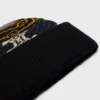 Beanie van jacquardkasjmier