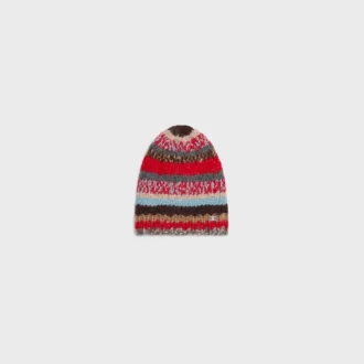 Beanie van Mouline-alpaca en wol