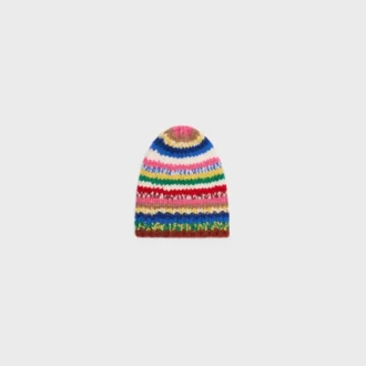 Beanie van Mouline-alpaca en wol