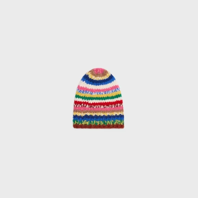 Beanie van Mouline-alpaca en wol