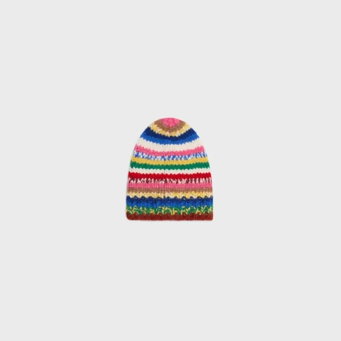 Beanie van Mouline-alpaca en wol