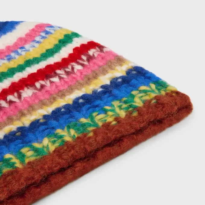 Beanie van Mouline-alpaca en wol
