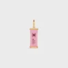 Bedel Candy Bar van email en messing met gouden afwerking Bedel Candy Bar van email en messing met gouden afwerking