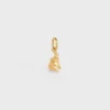 Bedel Olifant op parel van messing met gouden afwerking en harsparel