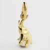 Bedel Olifant op parel van messing met gouden afwerking en harsparel