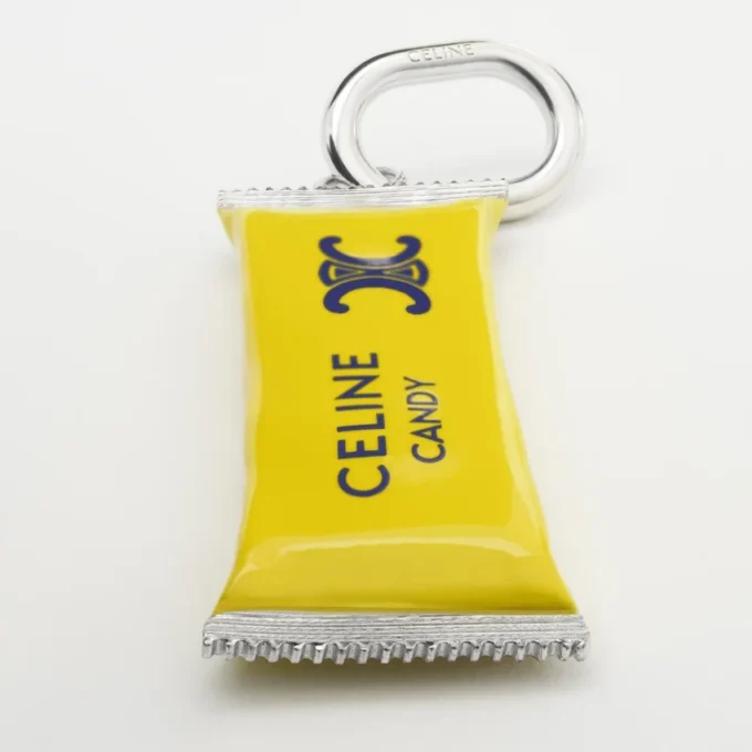 Bedels Candy Bar in email en messing met rhodiumafwerking