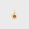 Bedels Decagon Triomphe-medaille van email en messing met gouden afwerking
