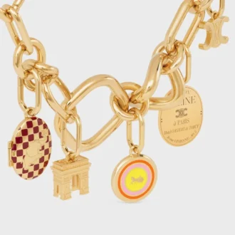 Bedels Sulky-medaille van email en messing met gouden afwerking