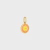 Bedels Sulky-medaille van email en messing met gouden afwerking