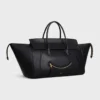 Big Smile Luggage van soepel glanzend lamsleer