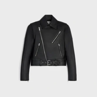 Bikerjack van kalfsleer