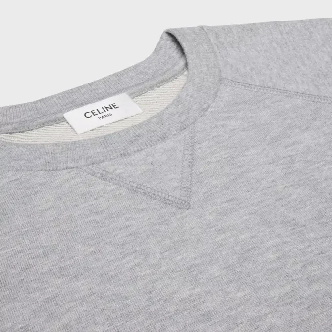 Blason-sweatshirt van kasjmier en katoen