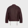 Blouson van kalfsleer