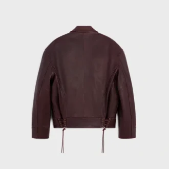 Blouson van kalfsleer
