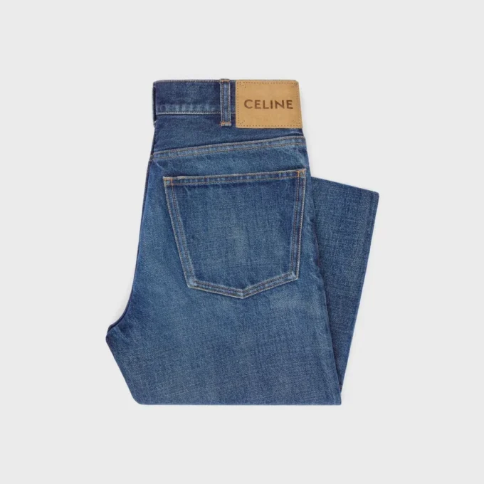 Bootcut-jeans in donkere Union Wash-denim