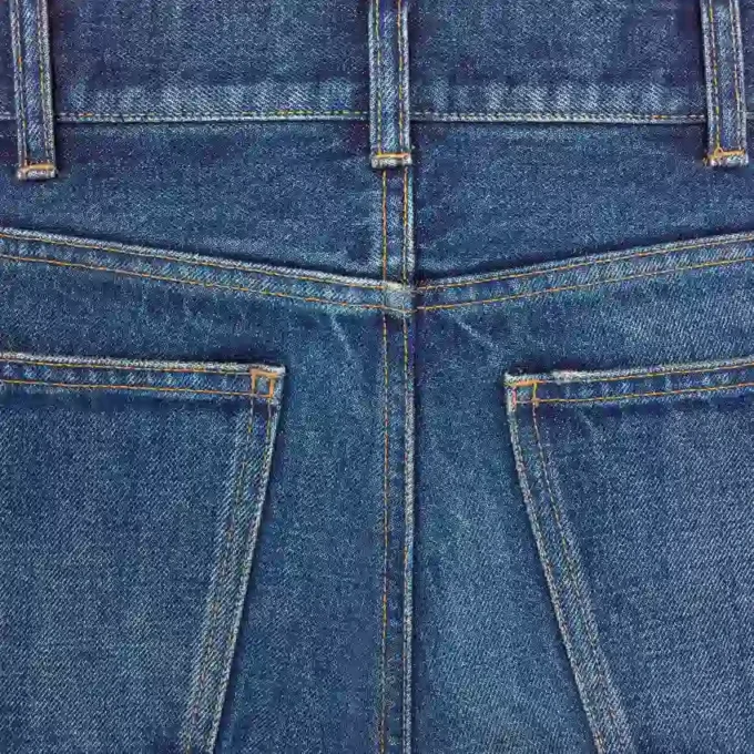 Bootcut-jeans in donkere Union Wash-denim