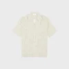 Bowlinghemd van viscose met Micro Triomphe-print