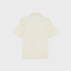 Bowlinghemd van viscose met Micro Triomphe-print
