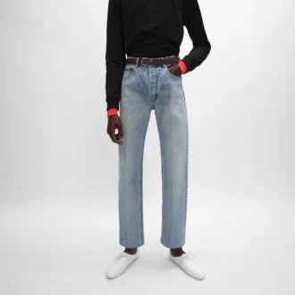 Boyfriend Jeans 001 in katoenen denim